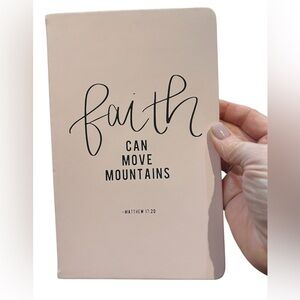 Eccolo Faith Journal- Pink. NWT.